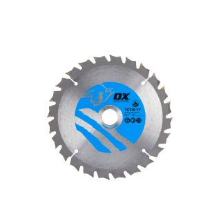 OX WOOD CUTTING THIN KERF CIRC BLADE 160/20mm 24T ATB