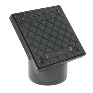 110MM BLACK UPVC RODDING EYE SQUARE